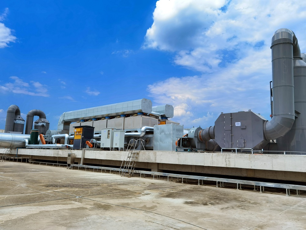 欣强电子有机废气治理项目